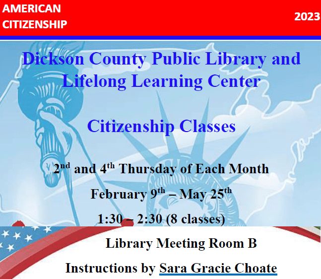 Dickson County Public Library Home Page